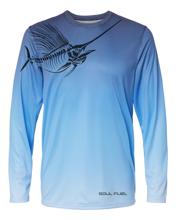Marlin Performance Long Sleeve Shirt UPF 50